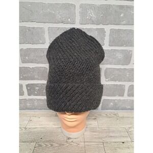 ALLSAINTS Knit Gray Beanie Winter Hat Unisex